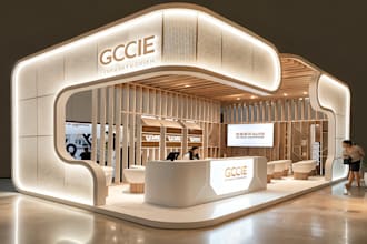 do 3d exhibition stalls, exhibition booth, stand, kiosk designs