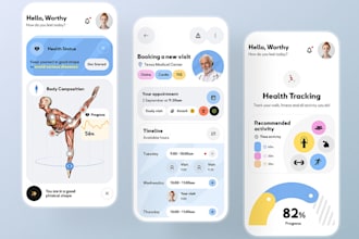 develop therapy app, meditation app, mental health app, medical health app