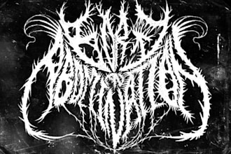 death metal logo, metalcore, deathcore, for band, brands, clothing
