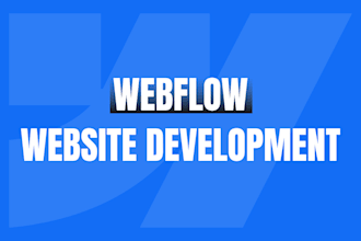build your website with webflow