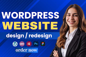 design redesign or revamp wordpress modern website developer