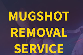 permanently remove mugshots, articles,bad news,cases, negative links from google
