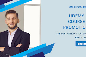 expert udemy course promotion