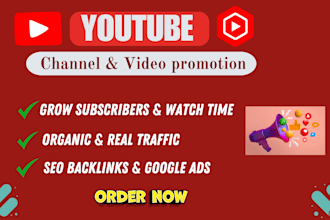youtube channel promotion for organic growth