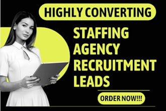 staffing agency leads event staffing agency leads recruitment leads google ads