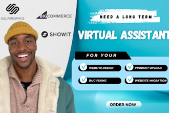 be long term squarespace bigcommerce showit virtual assistant