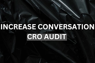 increase conversation rate of you shopify store cro audit