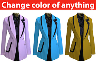 change color or recolor image replacement professionally
