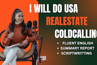 do USA real estate cold calling for you