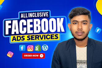 be your expert meta facebook ads campaign manager to run fb, ig and shopify ads