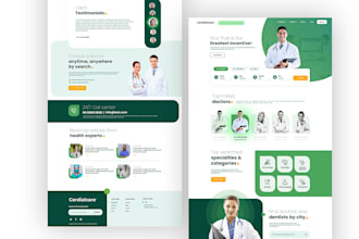 redesign your website into a high conversion design in figma