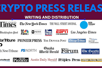 publish your meme coin crypto press release to crypto news outlet