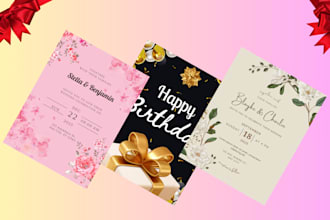 design christmas party flyer, card, sale post banner, holiday greeting card menu