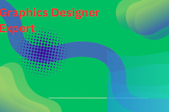 be do graphic designer for any dedicated project