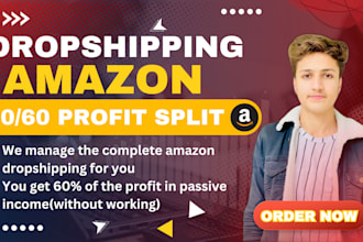 manage amazon dropshipping on profit split, amazon 2 step dropshipping