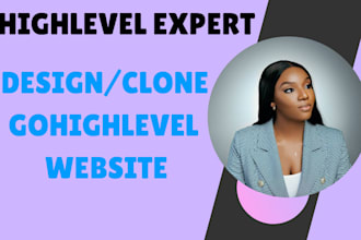 clone copy gohighlevel website go high level funnel clickfunnels landing page