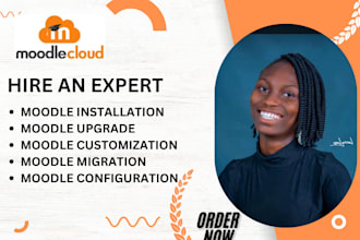 do moodle and canvas lms administrator services