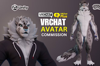edit, fix or create 3d vrchat avatar, vtuber model, nsfw, vr character, 3d model