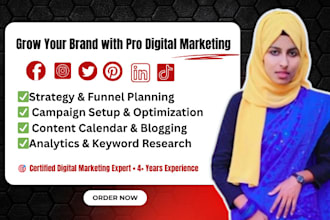 be  your digital marketing expert for social media growth