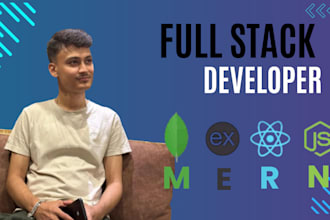 develop fullstack web apps with mern stack expertise