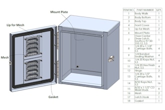 design sheet metal parts for fabrication and manufacturing