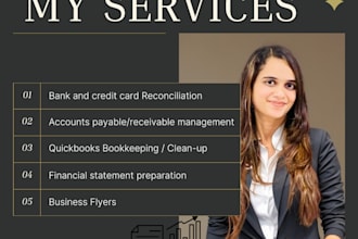 do catch up, clean up, bookkeeping, accounting and reconciliation in quickbooks