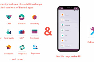 develop and customize odoo modules and odoo integrations