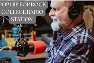 play your pop hip pop rock indie songs on 10k college radio stations worldwide