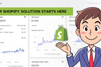 do shopify help and store manager as a VA