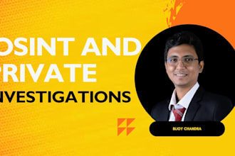 do osint and private investigation