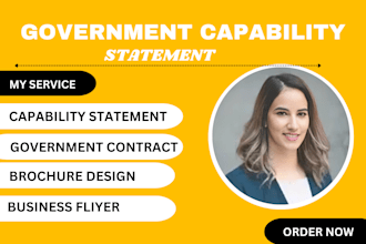 do a compelling and impactful government capability statement