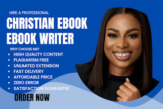 ghostwrite books and ebooks sermon book writer daily devotion christian ebook