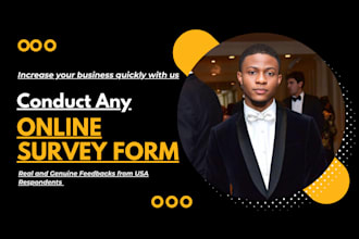 conduct online surveys to fill online survey, google forms, jotform or typeform