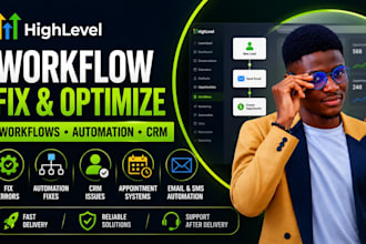 fix gohighlevel workflows, ghl automation and go high level CRM issues