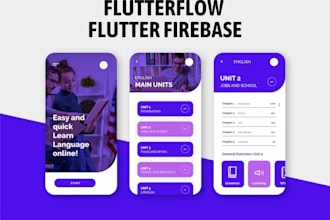 be a professional flutterflow and flutter developer for mobile apps