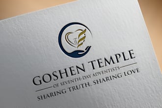 design professional vector church, religious ministry or business logo
