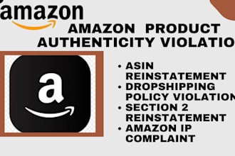 amazon authenticity issue violation amazon dropshipping policy violation asin
