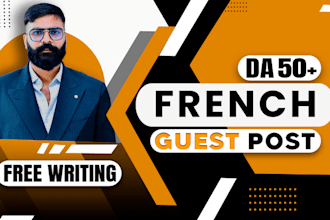 do high authority french backlinks and guest posts on french websites