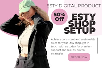 start an etsy listing, etsy SEO, etsy shop, banner