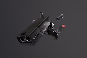 3d artist with two years of experience in hardsurface modelling