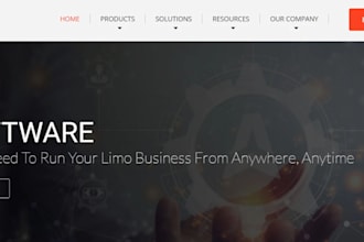setup limo website for your business
