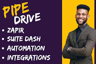 set up your pipedrive account ,automation , integration