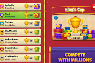 build my mobile game in unity, android game, ios game, game ui design profession