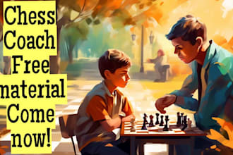 teach chess with exclusive free materials