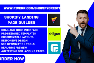 do shopify landing page builder pagefly gempages ecomposer shogun zipfy beae