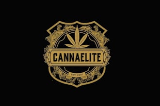 make utterly beautiful cannabis logo