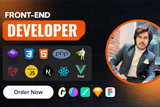 create a responsive frontend website with animations gsap and ai integration