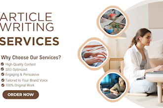 write article for your finance company that convert