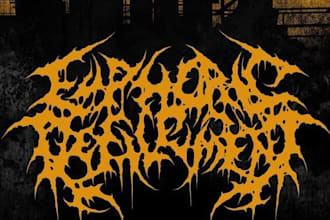 design a logo for your power, folk, or symphonic metal band