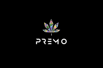 design modern creative cannabis concentrates company logo